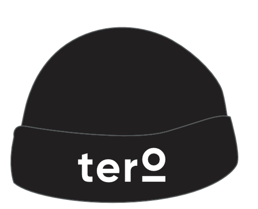 [TERO - BEANIE BLCK -] Black Beanie - Tero 